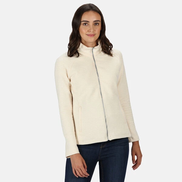 Regatta Women's Sadiya Full Zip Quilted Fleece Light Vanilla 3 Regatta Women's Sadiya Full Zip Quilted Fleece Light Vanilla