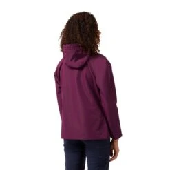 Craghoppers Women's Salina Jacket Blackcurrant RRP £120 -Crag Clothing Shop salinablackcurrantmodelback