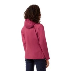 Craghoppers Women's Salina Jacket Raspberry RRP £120 -Crag Clothing Shop salinaraspmodelback