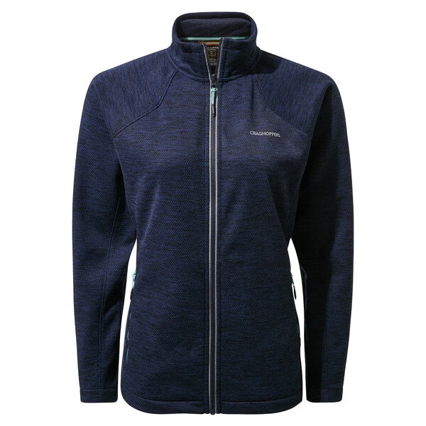 Craghoppers Women's Stromer Fleece Jacket | Blue Navy 3 Craghoppers Women's Stromer Fleece Jacket | Blue Navy