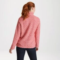 Craghoppers Women's Talladale Half-Zip Fleece Coral CWA294 RRP £65 7 Craghoppers Women's Talladale Half-Zip Fleece Coral CWA294 RRP £65 -Crag Clothing Shop talladalecoralback