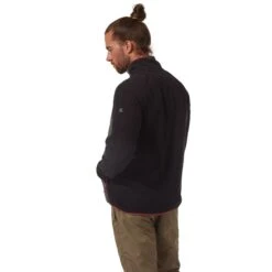 Craghoppers Men's Tarun Hybrid Jacket Black RRP £90 7 Craghoppers Men's Tarun Hybrid Jacket Black RRP £90 -Crag Clothing Shop tarunmodelback