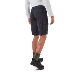 Craghoppers Men's Thallon Cargo Shorts Steel Blue RRP £70 -Crag Clothing Shop thallonsteelbluemodelback