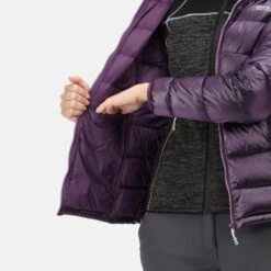 Regatta Toploft Paded Insulated Jacket Dark Aubergine -Crag Clothing Shop toploftaubergineinside