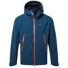 Craghoppers Men's Trelawney Waterproof Jacket CMW772 Poseidon Blue RRP £100