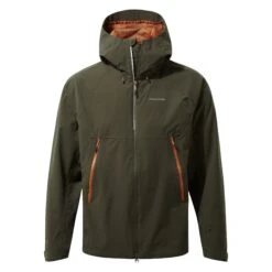 Craghoppers Men's Trelawney Waterproof Jacket Woodland Green CMW772 RRP £100