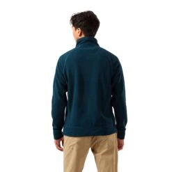 Craghoppers Men's Turo Half Zip CMA1291 Poseidon Blue Stripe RRP £50 7 Craghoppers Men's Turo Half Zip CMA1291 Poseidon Blue Stripe RRP £50 -Crag Clothing Shop turoposbluemodelback