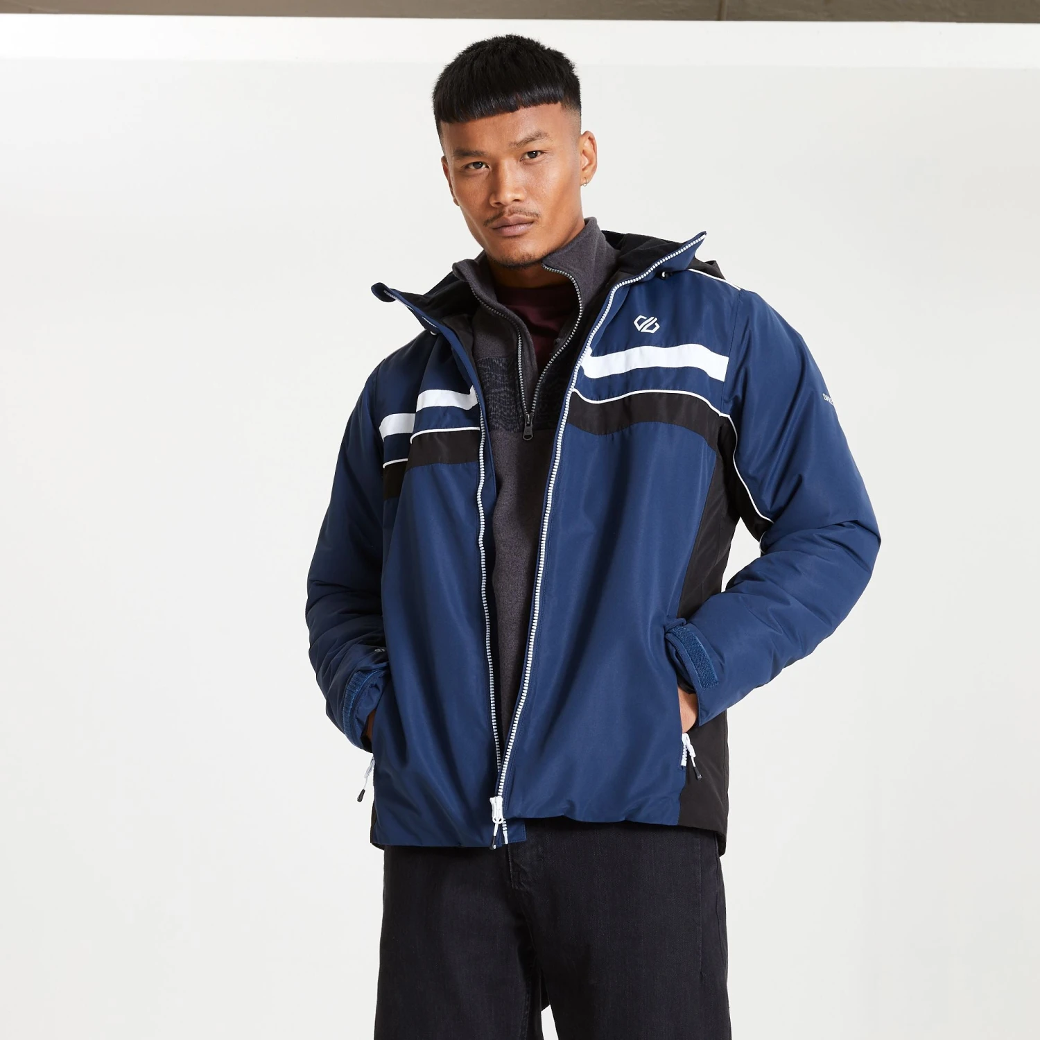 Dare2B Dare 2b Men's Vindiactor Insulated Ski Jacket Nightfall/ Black 4 Dare2B Dare 2b Men's Vindiactor Insulated Ski Jacket Nightfall/ Black - Image 2