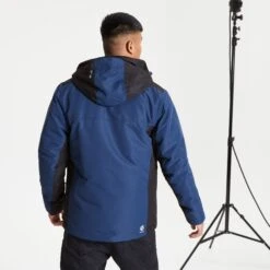 Dare2B Dare 2b Men's Vindiactor Insulated Ski Jacket Nightfall/ Black 7 Dare2B Dare 2b Men's Vindiactor Insulated Ski Jacket Nightfall/ Black -Crag Clothing Shop vindicatornightfallmodelback